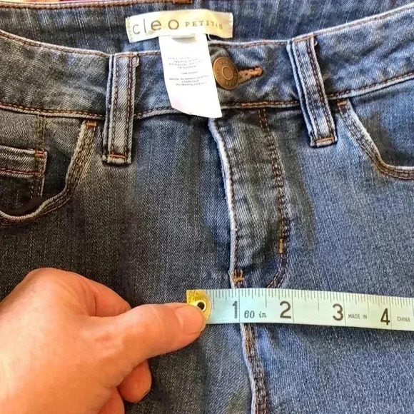 Cleo petite high rise skinny jeans, soft w stretch - Picture 7 of 7